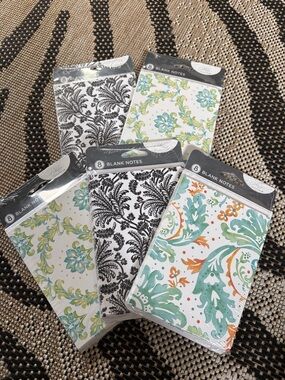 🆕American Greetings Blank Notecards Set, Bundle Of 5